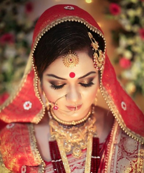 Indian bridal eye makeup