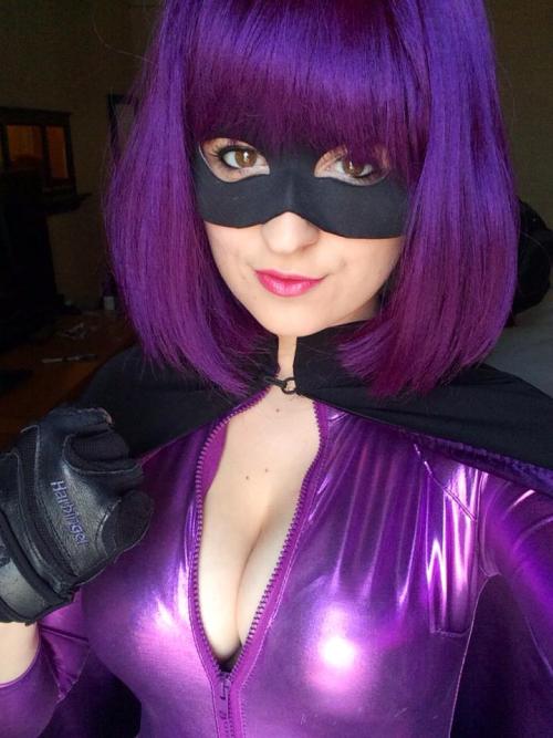 comicbookcosplay: Hit-girl by Queenie Submitted by queeniecosplay [facebook.com/queeniescosplay]