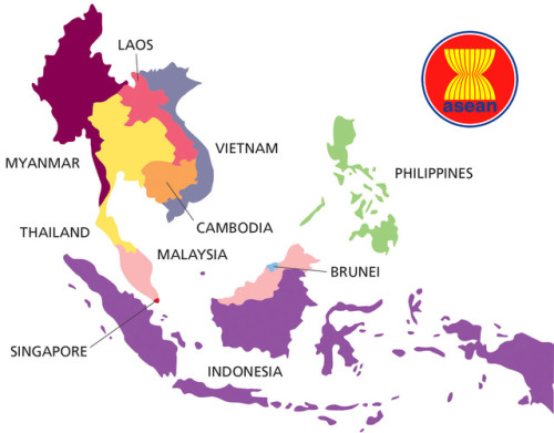 asean map