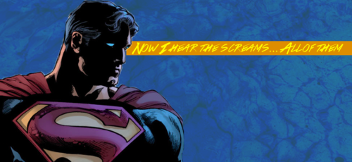 MAN OF STEEL (2018-) #1“Um superman was there&hellip; according to reports”