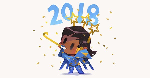 consuelodoodles: mmevicky:   Happy New Year with Overwatch Heroes! Part II Official