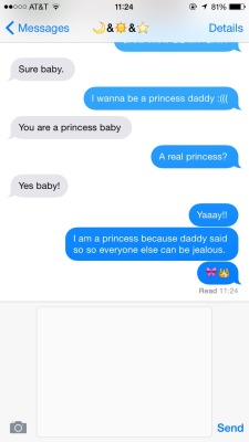 littlegirl-probs:  I’m a real princess