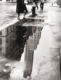  April Showers. New York. Photographed By Bedrich Grunzweig. (1951) 