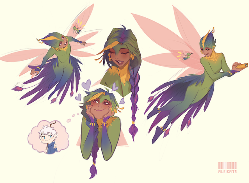 aleikats:Toothiana is the BEST fairy. Don’t @ me I love her so much I just featuring a few re-draws 