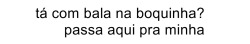 São só Sentimentos...