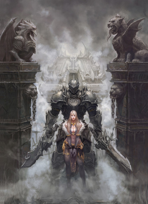 shaman,guardian Younghun Byun www.artstation.com/artwork/EwmEn