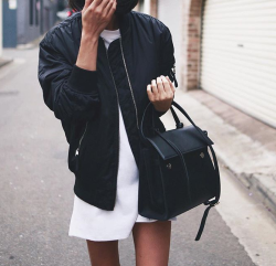 thestyle-addict:Bag Jacket 