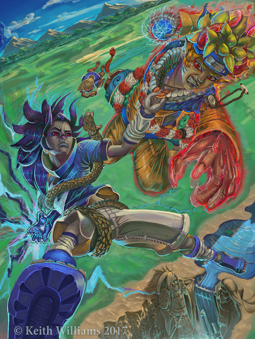 Naruro vs Sasuke piece I did a while back. I’ll try to be more consistent  with these pos