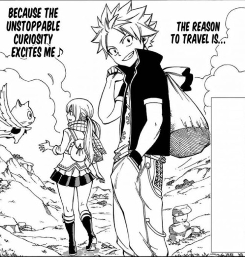 rina-hana:  I died once I opened up the chapter BC WTF SHE’S WEARING HIS SCARF I REPEAT LUCY I