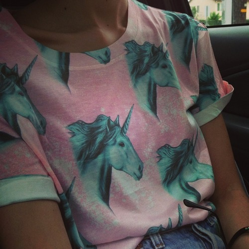 foreversadanddestroyed:  unicorn | via Tumblr on We Heart It.