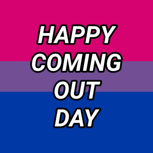 (Image description: the bisexual, polysexual, and pansexual flags overlaid with the words &ldqu