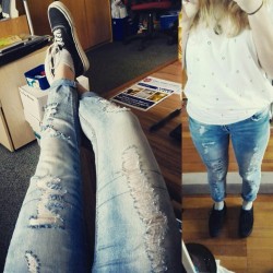 I actually love my ripped jeans