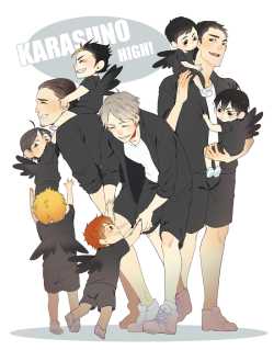  One of the pieces that I drew for the FLIGHT- Haikyuu fanart anthology. You can grab a copy here. 