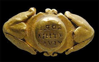 Ancient rubber stamp — The Signet RingIt is incredible to imagine being an all powerful Roman 