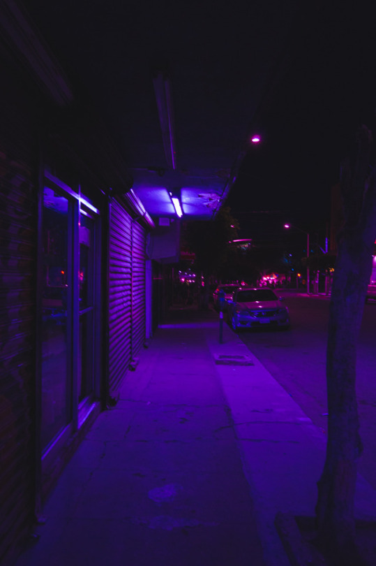 red-blue-purple - feels like i can reach out and grab your hand