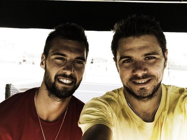 more tennis bromance selfies &amp;co peterlecaros:  Last to know or simply in