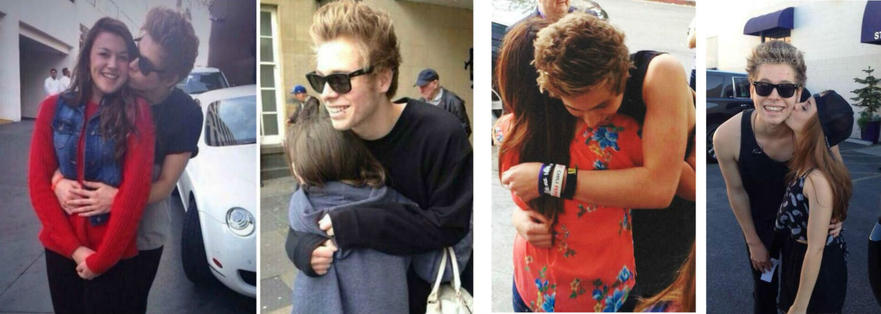 flannelukee:  @5SOS: LOL Luke mooned a guy who was yelling at some fans, LAD