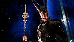 wadewileson:   I am Loki, of Asgard, and I’m burdened with glorious purpose.