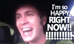The 9th gif in your folder is your reaction after losing your virginity.
