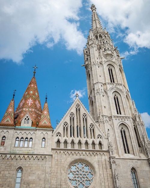 Next stop - Matthias Church. It is a Roman Catholic church located in Budapest, Hungary, in front of
