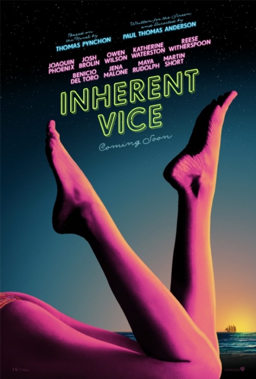 Poster art for Inherent Vice (2014)Dir. Paul Thomas Anderson