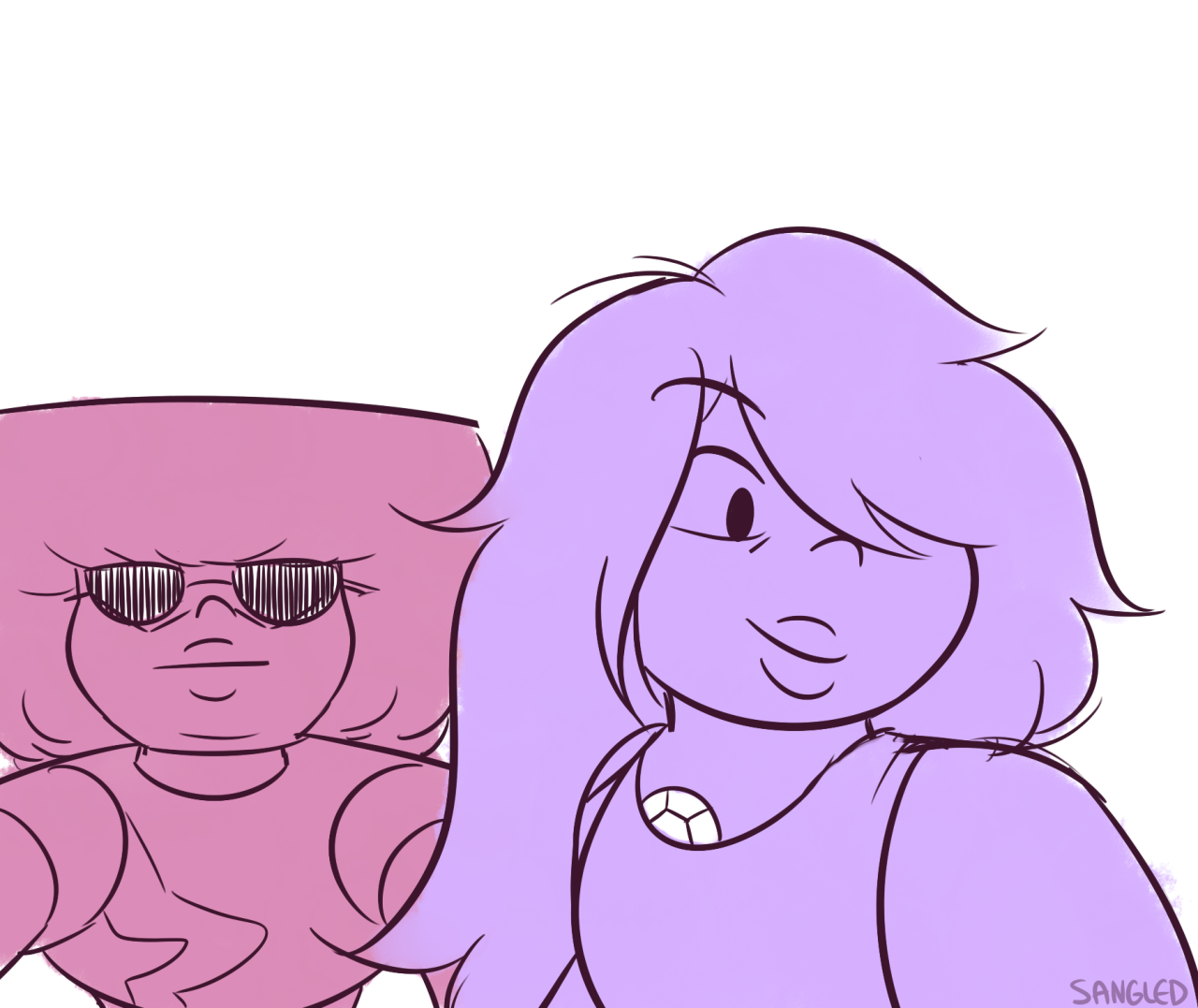 sangled: some more screencap redraws part 1 