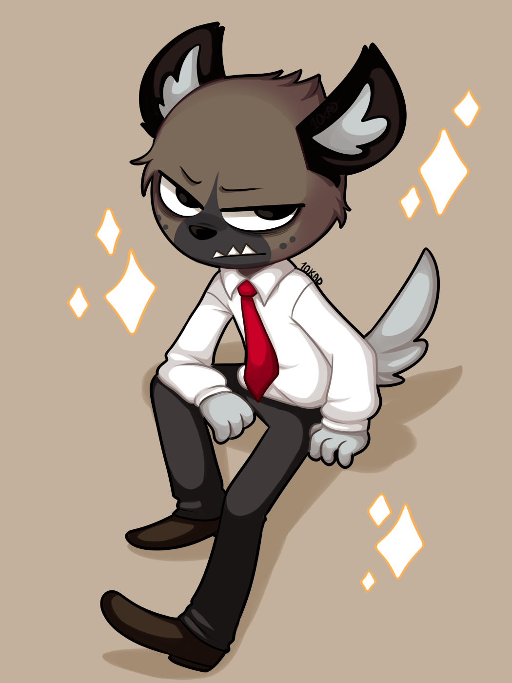 10kad: Me vi Aggretsuko y tenía que dibujarlos ^w^ c:
