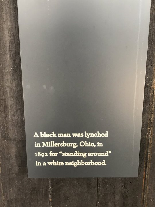 queeeensuave:  kimbysaysgo:  thatpettyblackgirl:   https://museumandmemorial.eji.org/  A gentle reminder that the “last lynchings” were between 1981-1991, so  it’s less than 40. The CRA act was passed 54 years ago. Not enough  people want to hear