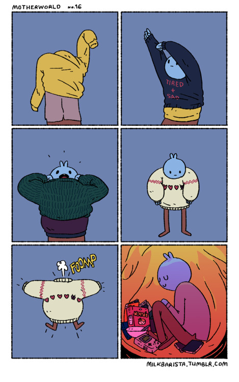 milkbarista:no. 16 that sweater in the second panel exists. I haven’t bought one yet, but futu