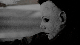 “When Michael Myers was six years old, he stabbed his sister to death. He was locked up for years in