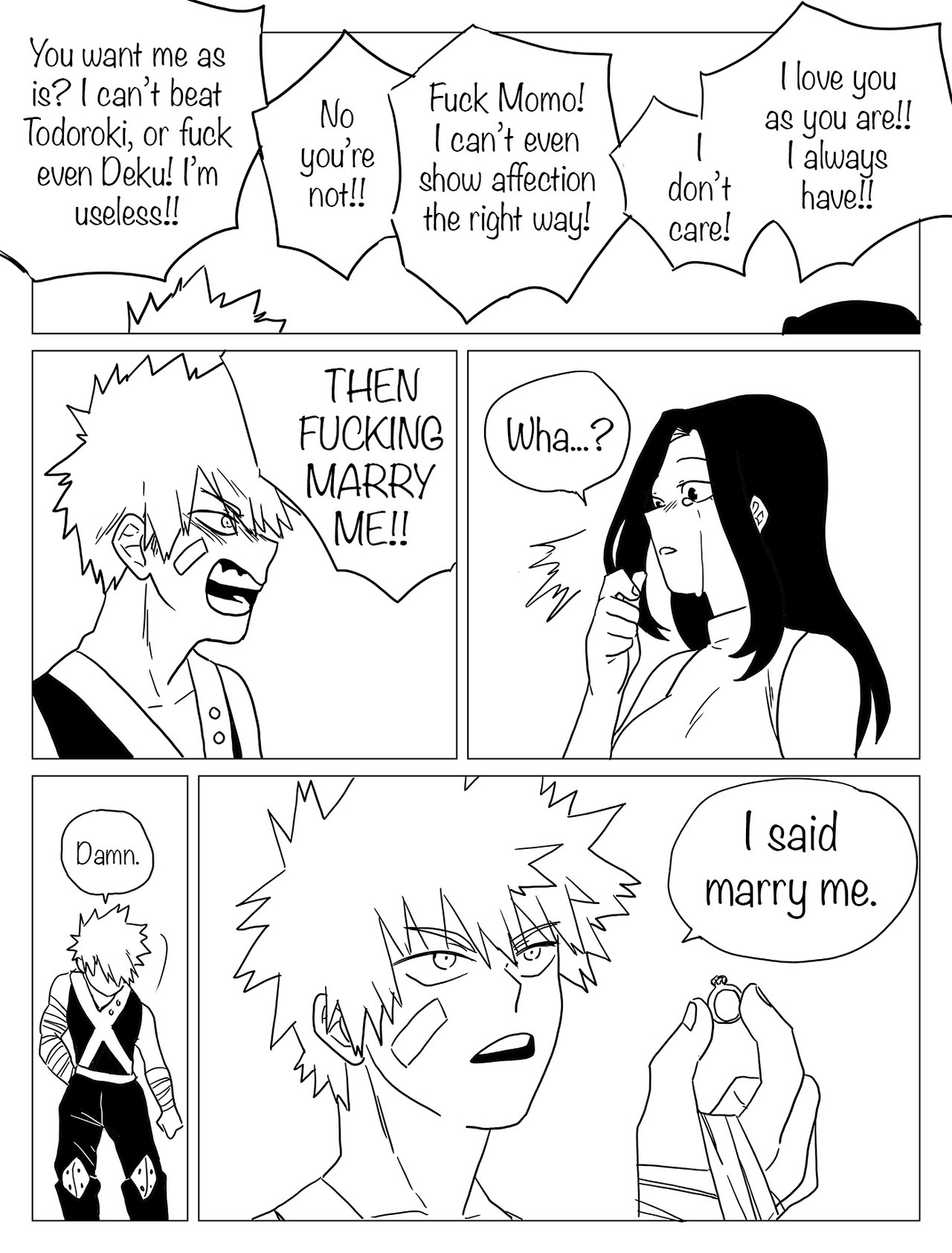 littleroundpumpkin:  Bakumomo Week Day 7: CommunicationI guess? I might have gone