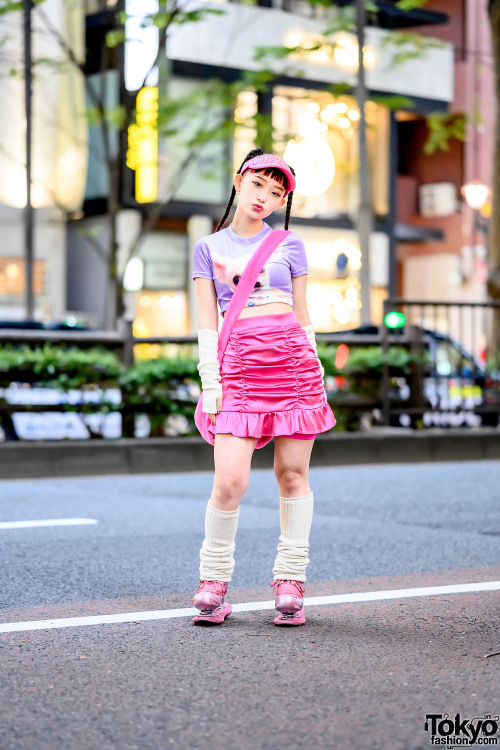 tokyo-fashion:Japanese artist/performer Utaha - of the group Wednesday Campanella - on the street in