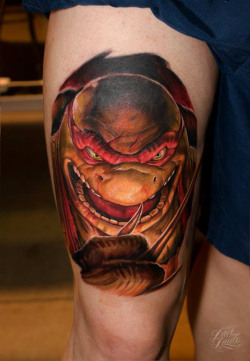 tattooideas123:  Raphael TMNT Tattoohttp://tattooideas247.com/raphael-tmnt/