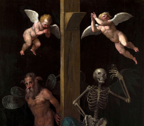 Detail from “Allegoria della redenzione”Allegory of Redemption (c.1585)by Jacopo Ligozzi 