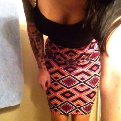 303kimboslice:  High waisted skirt win :)