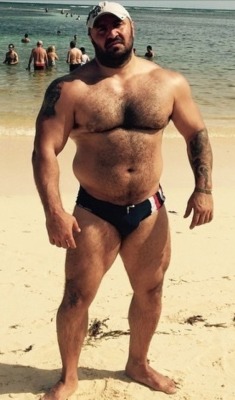 hairy-bigbug:  2019.05.27Muscle Monday   Muscle Hunky Sexy Daddy Teddy Bears. Are this Baby Teddy Bears favorite. Nice and Tasty. 😋😍😘💋❤❤