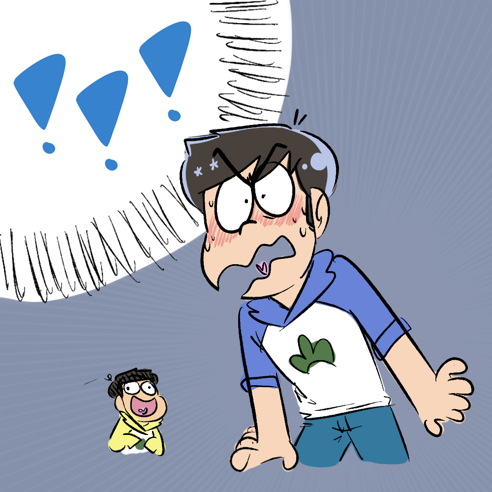 jyushimatsu-daily:  OWWWWCH OUCH OW OW OW OW OW!!!!KARAMATSU-NIISAN!!!!