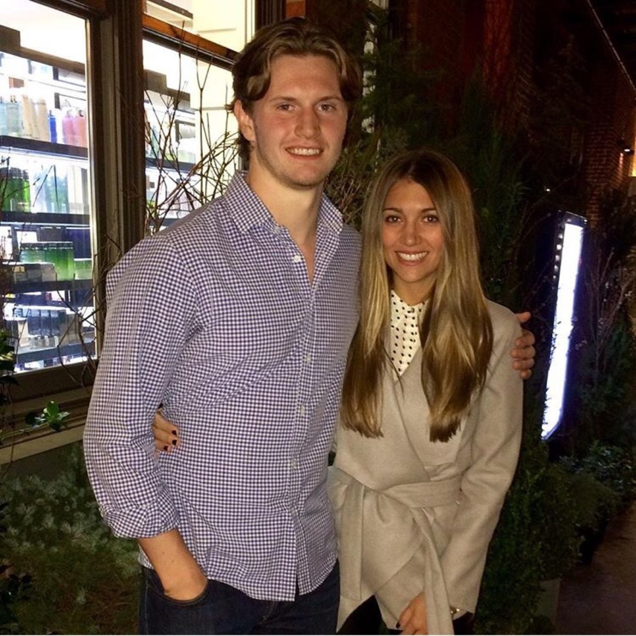 Wives and Girlfriends of NHL players — Jacob Trouba & Kelly Tyson