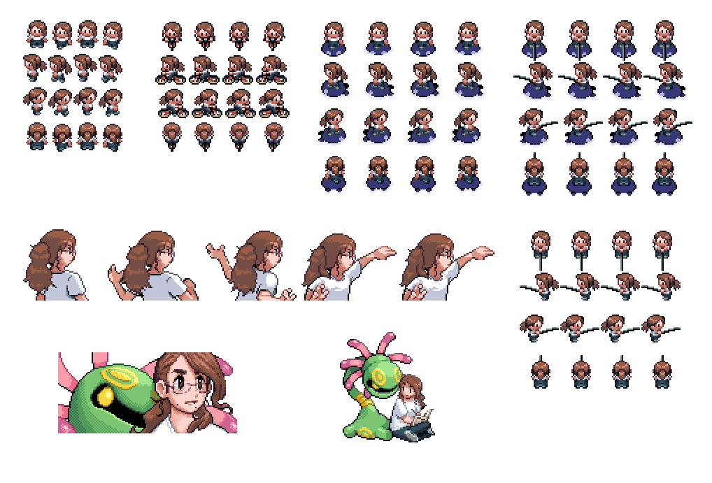 Sprites de todos los Pokemon by sakuraliclow on DeviantArt