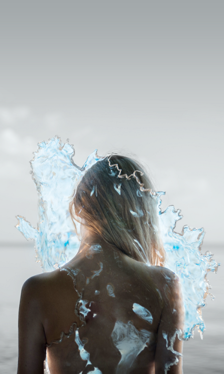 thelastskull:  iamamiwhoami | BLUE wallpapers