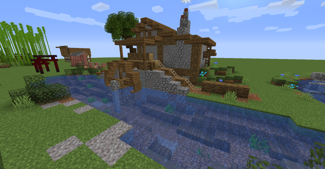 Minecraft Build Inspiration I Made Another Mill