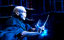 severusnapers:  THE MAGIC BEGINS: Favourite Scene → Dumbledore and Voldemort’s
