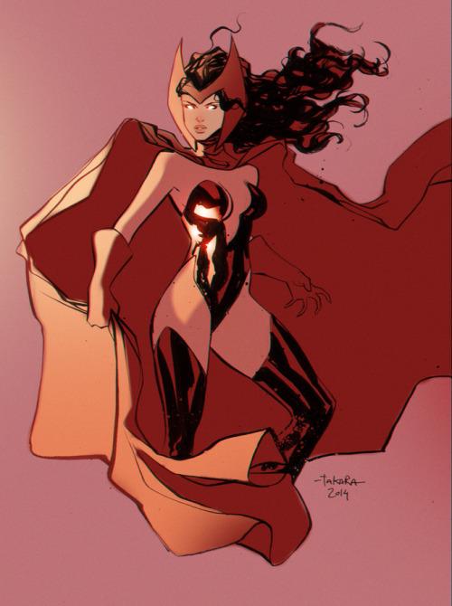 Scarlet Witch by marciotakara