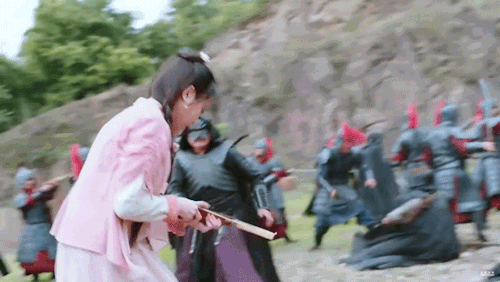 Wu ChuChu kicking DiSha ass and taking no names.  [Bonus: running into the arms of the person she lo