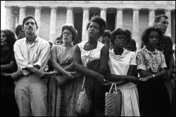 killerbeesting:  Leonard Freed - The March on Washington. Washington, D.C., August 28, 1963.  