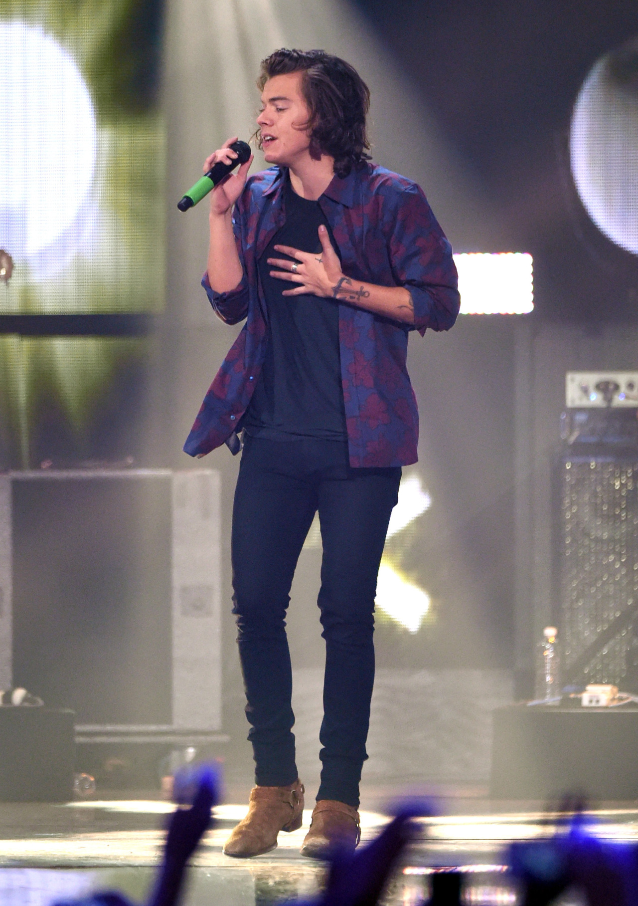direct-news:  HQ’s - One Direction performs onstage during the 2014 iHeartRadio