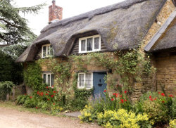 pagewoman:  Cotswolds Cottage by Patricia Hofmeester