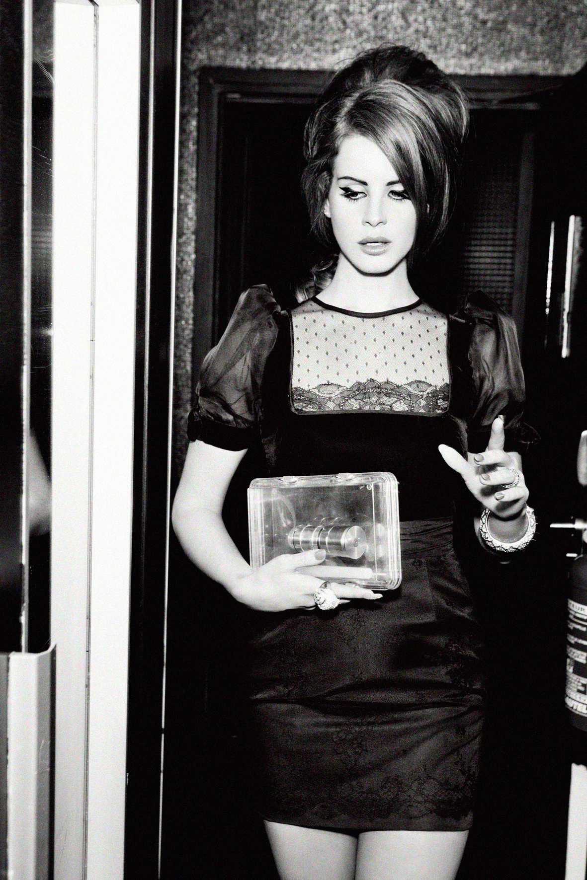 voguelovesme:  Lana Del Rey by Ellen von Unwerth for Vogue Italia August 2012