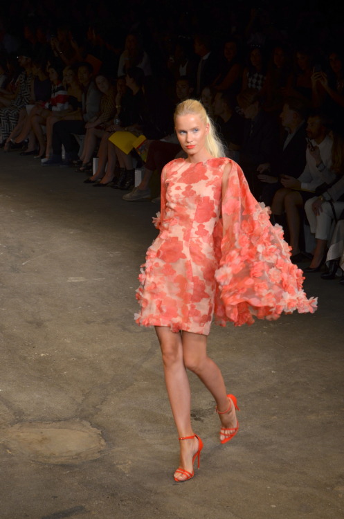 Photos by Jimmy Jonsson  Christian Siriano Spring 2014 runway show had an abundance of glamour.