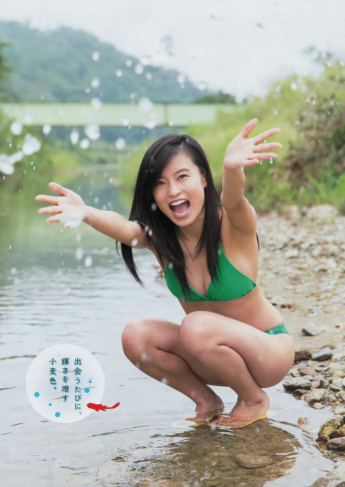 mayuyusuki:  小島瑠璃子 Young Magazine 2014 No.33